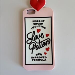 ban.do Pink 'Love Potion' Heart Silicone Phone Case